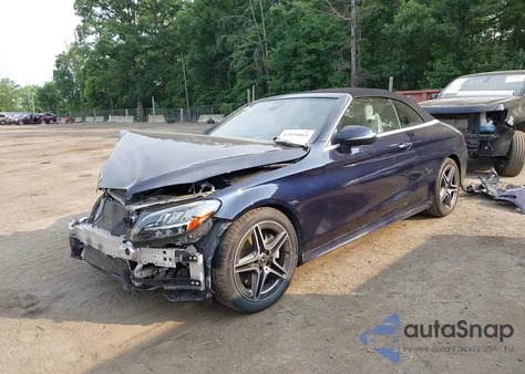 2021 Mercedes-Benz C 300 Cabriolet z USA, uszkodzony, nr VIN W1KWK8DB8MG099815